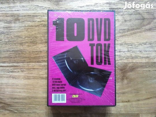 Dupla DVD Slim tok (10 darabos bontatlan csomagolásban)