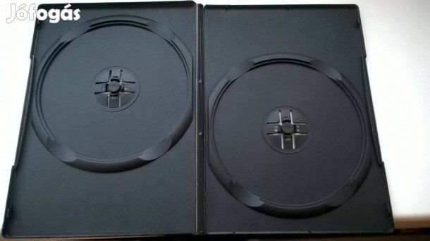 Dupla DVD vagy CD tok , slim , új