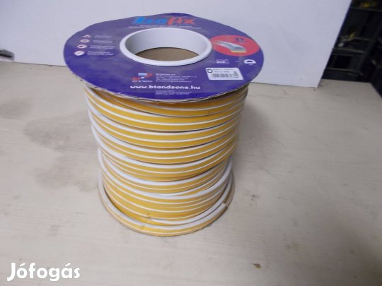 Dupla D profil gumi ablak szigetelés ajtó, ablak szigetelő tömités