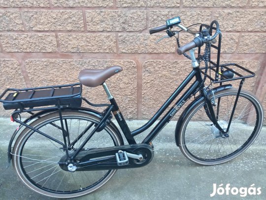 Dupla csomagtartós elektromos kerékpár pedelec ebike e-bike garancia