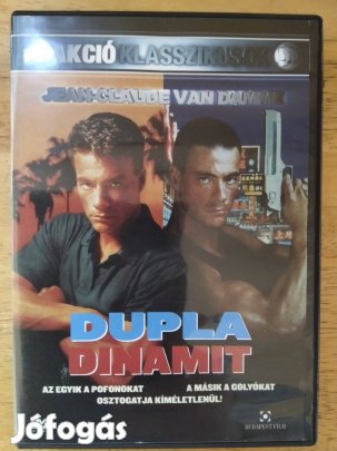 Dupla dinamit dvd Jean Claude Van Damme Szinkronizált változat 