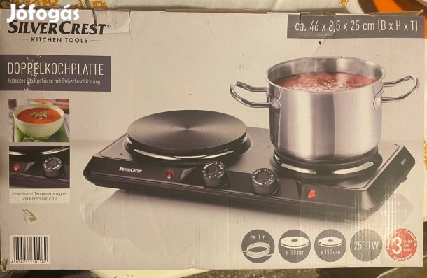 Dupla elektromos főzőlap