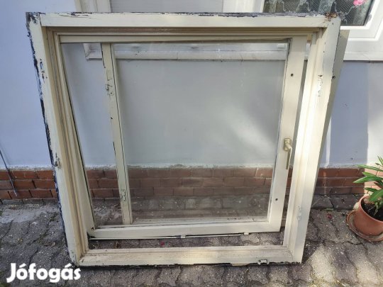 Dupla fa ablak tokkal 118x118