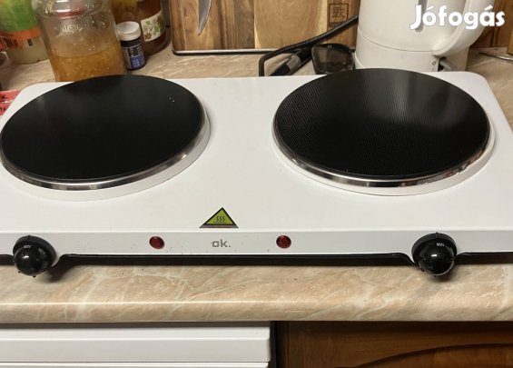 Dupla kerámialapos főző.