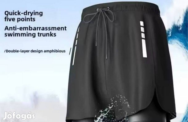 Dupla rétegű neoprén fürdő nadrág (Mx-M) Bontatlan!