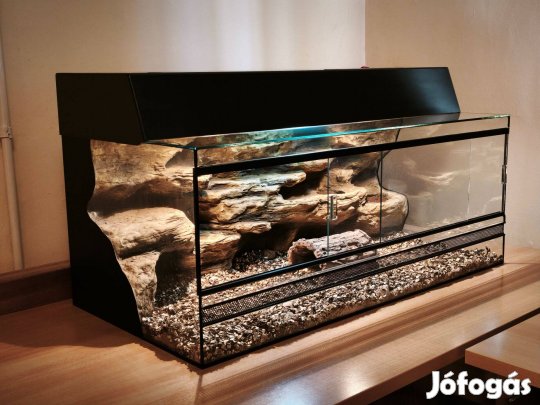 Dupla tolóajtós terrárium
