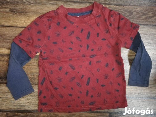 Duplaujjas bogár mintás felső