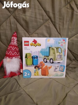 Duplo Lego, szelektív kukásautó 10987 eladó