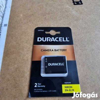 Duracell DR9963 (EN-EL19) akkumulátor Nikon kamerákhoz 700mAh új gyári