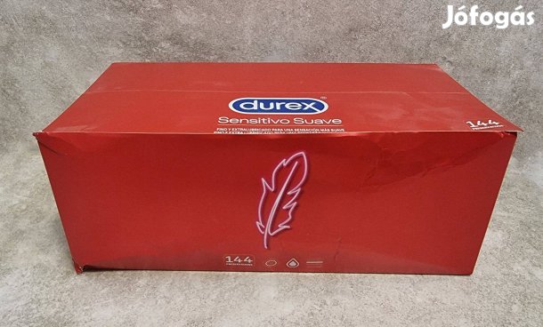 Durex Sensitive Soft óvszer 10-40 db - 250 Ft/db