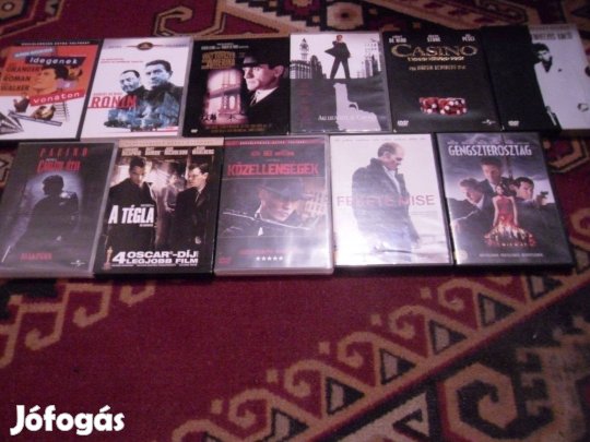 Dvd csomag Robert de niro Johnny deep stb
