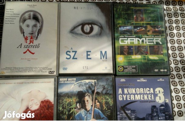 Dvd műsoros filmek 6 db=2000.ft