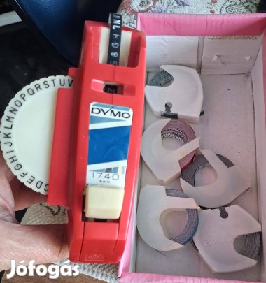 Dymo nyomtató 6 szalaggal