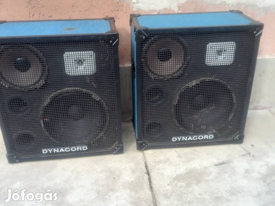 Dynacord 3 utas hangfalpár 