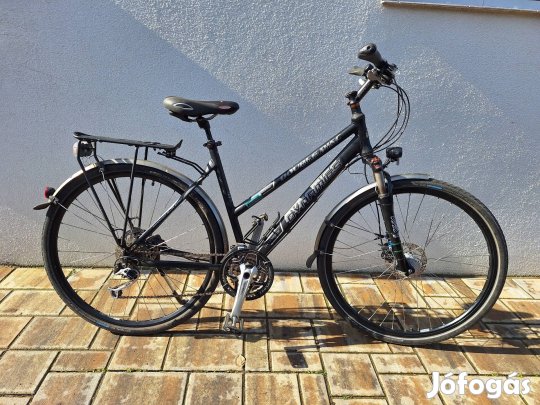 Dynamisc tárcsafekes trekking kerekpar, deore xt, eladó.