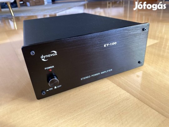 Dynavox ET-100 végfok sztereo erősítő 2x60W (4 ohm RMS)