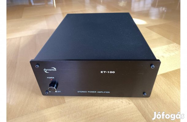 Dynavox ET-100 végfok sztereo erősítő 2x60W (4 ohm RMS)