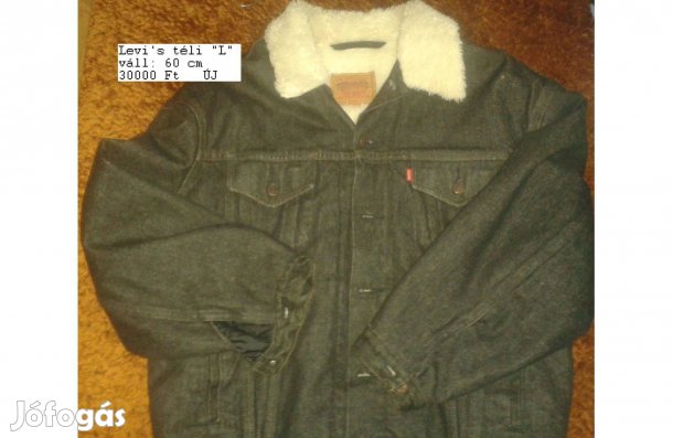 Dzseki farmer téli Levi's USA