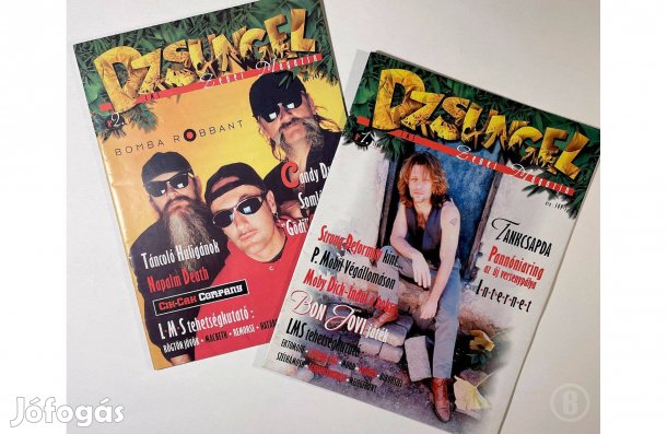 Dzsungel LMS - Zenei Magazin (1996/1,2) - - - (Csak személyesen!)