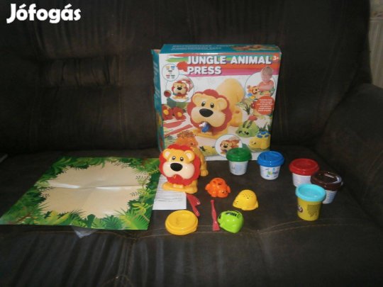 Dzsungel állatos gyurma