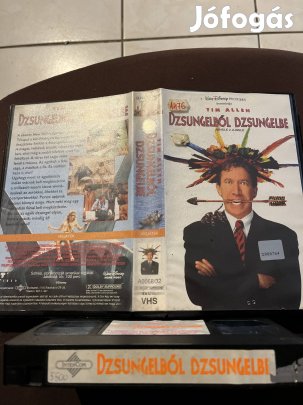 Dzsungelből dzsungelbe vigjáték vhs 