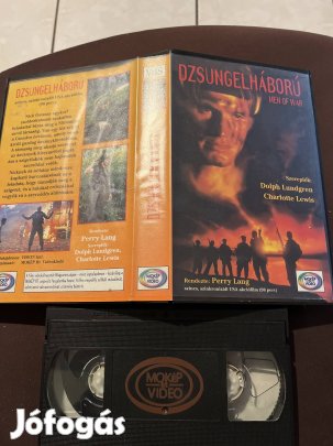 Dzsungelháború vhs Lundgren nagytok 