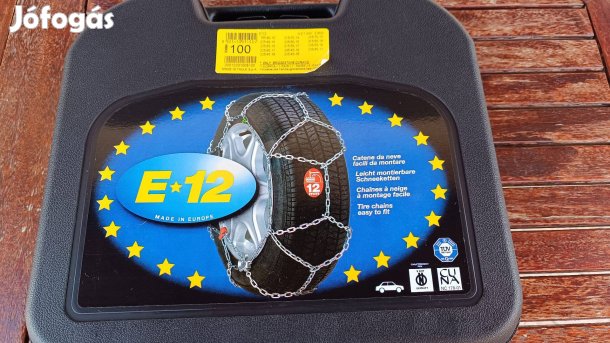 E12 hólánc (100-as, új, nem használt)