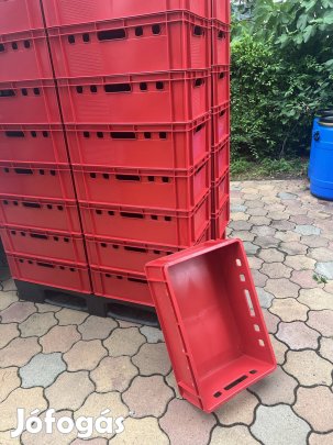 E2, húsos, műanyag, láda, húsosláda 