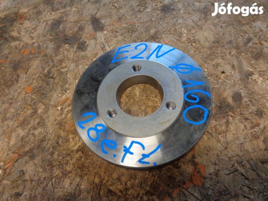 E2n eszterga tokmánytárcsa 160-as esztergatokmány tárcsa hátlap