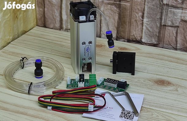 E40 Air 100W Lézer modul, tömör anyagok véséséhez vágásához jelöléshez