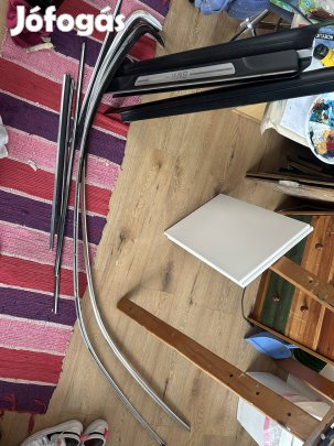 E46 coupe króm ablakkeret szett