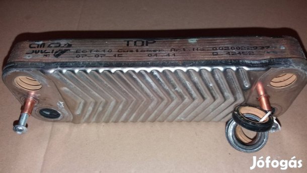 E6Tx10 lemezes hőcserélő kazánból bontva