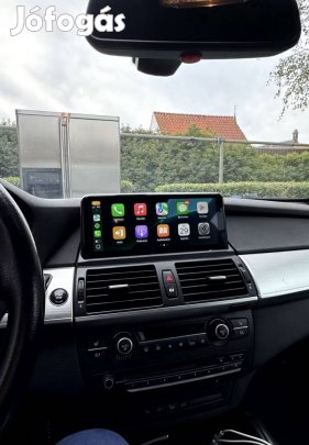 E70 E71 carplay android auto kijelzo kepernyo multimedia