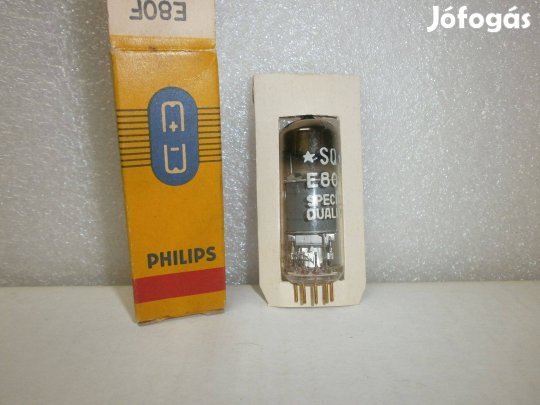 E80F ( EF86 long life spec) - Philips SQ - gold - NOS