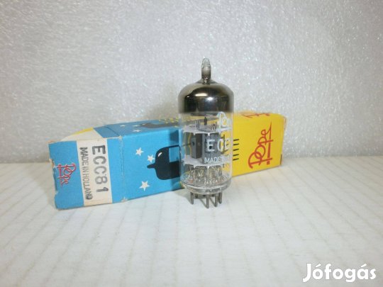 ECC81 ( 12AT7) - Pope -Amperex - Holland - NOS