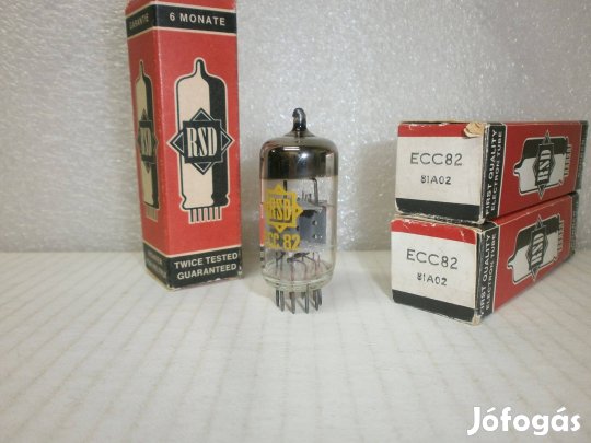 ECC82 ( 12AU7) - RSD - Germany - NOS