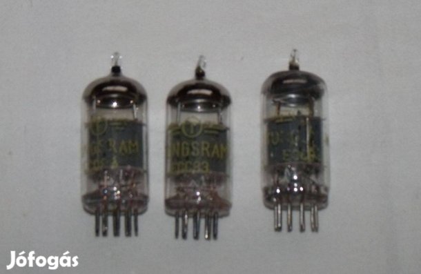 ECC83 cső. 2db, Tungsram
