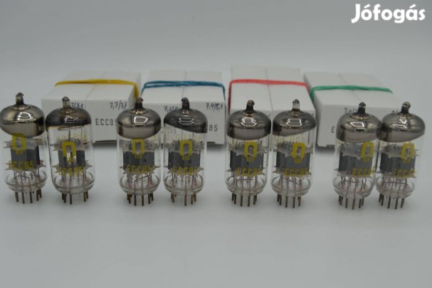 ECC85 Rft csövek újak párba kvartettbe