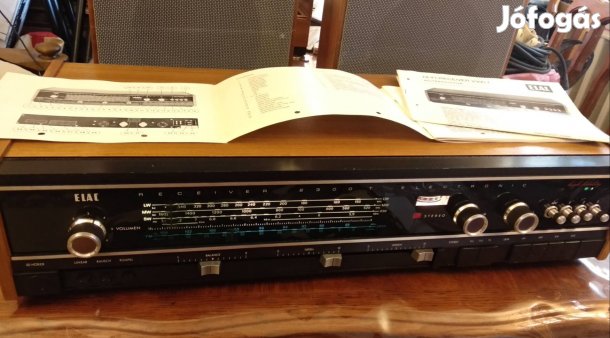 ELAC 2300T Vintage rádiós erősítő+ ELAC LK-2300 hangszorók