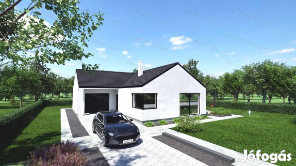 ELADÓ új építésű 135 m2 CSALÁDI HÁZ Tápiószelén.