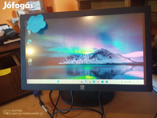 ELO Touch 18,5" ipari, érintő kijelzős monitor (ET1919L típusú)