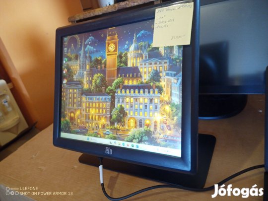 ELO Touch érintő kijelzős, ipari monitor (ET1715L típusú)