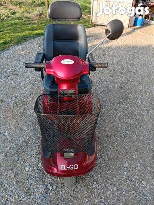 EL-GO elektromos meghajtású 3 kerekű moped
