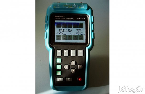EM115A kézi szkóp-multiméter-jelgenerátor