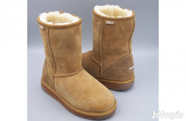 EMU gyapjúbéléses bőr bokacsizma, 35 / 36