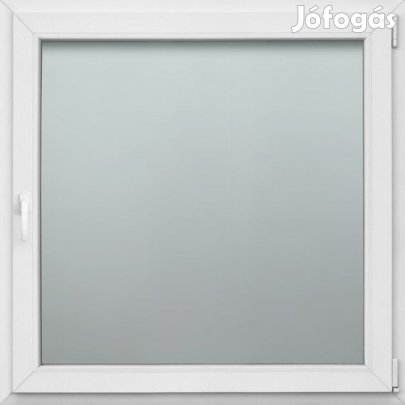 ENYHÉN SÉRÜLT 88x88 Műanyag ablak / Bukónyíló/, 2-rétegű üveg