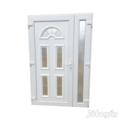 ENYHÉN SÉRÜLT Remy-A-2- bejárati ajtó / FEHÉR / 140x210 / NYITHATÓ OL