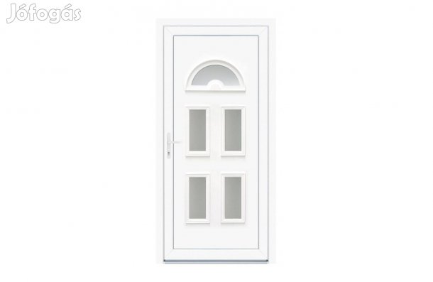 EPN Temze 5 műanyag bejárati ajtó 3 rétegű üveggel raktárról azonnal
