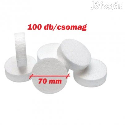 EPS Polisztirol tárcsa hőszigeteléshez 70 x 14 mm, (100 db csomag)