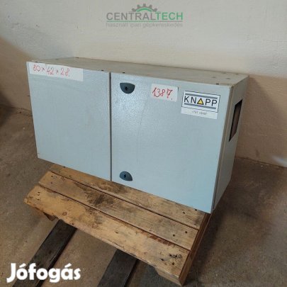 ETA kétajtós kapcsolószekrény 80x40x30cm fémszekrény elosztószekrény